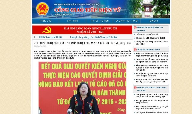 Cổng GTĐT Hà Nội kỷ niệm 15 năm thành lập: Thông tin, tuyên truyền hiệu quả các hoạt động của HĐND các cấp